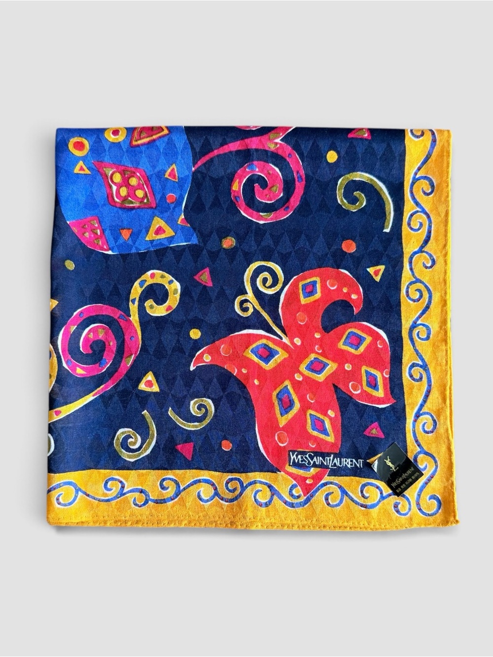 Yves Saint Laurent Cotton Bandana/Neckerchief
